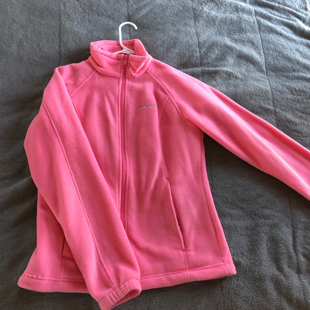 Columbia pink sweater
